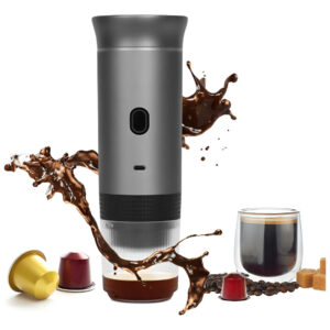 Cafetera Mini de Cápsulas 3 en 1 Portátil Automática – Espresso en Casa u Oficina (ENVÍO GRATIS)