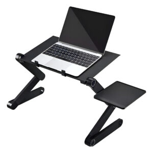 Mesa Soporte Regulable para Laptop / iPad – Altura Ajustable con Cooler y Mousepad (ENVÍO GRATIS)