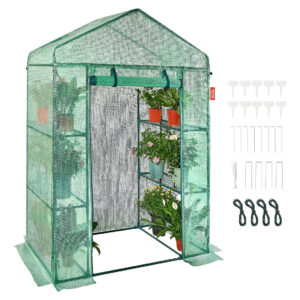 Invernadero Portátil Grande 141 × 74,5 × 205 cm – Estructura y Protección (ENVÍO GRATIS)
