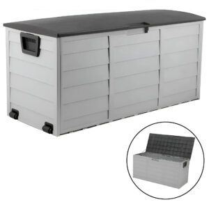 Mueble de Guardado Exterior para Jardín – Armario Plástico (110×48×54 cm) (ENVÍO GRATIS)