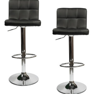 Set x2 Banquetas Altas Acolchonadas en Ecocuero (ENVÍO GRATIS)