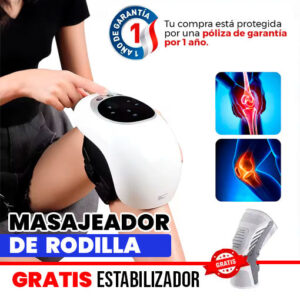 MASAJEADOR DE RODILLA + ESTABILIZADOR GRATIS 🎁😱
