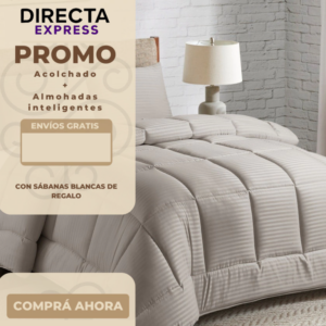 2X1 EN ACOLCHADOS Y SABANAS + 2 ALMOHADAS INTELIGENTES DE REGALO (ENVÍO GRATIS)